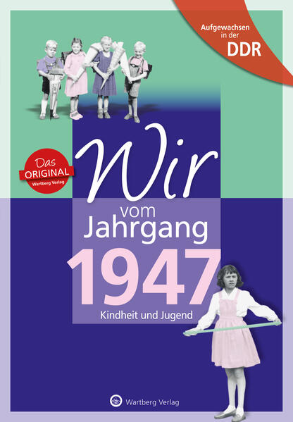 Aufgeregt und erwartungsvoll, so blickten wir damals in die Zukunft! Erinnern Sie sich mit uns an die ersten 18 Lebensjahre - an Ihre Kindheit und Jugend! Jahrgang 1947 - das bedeutet geboren in einem Jahr, in dem Kälte und Hunger, Trümmerbeseitigung und die Suche nach den Vermissten den Alltag bestimmten. Das bedeutet auch aufgewachsen in der jungen DDR der 50er Jahre, als die Hoffnung auf bessere Zeiten erwachte, und hineingewachsen in die 60er Jahre, in denen Kalter Krieg und Mauerbau die Hoffnung auf ein vereintes Deutschland zunichte machten und die Angst vor einem neuen Krieg schürten. Und trotzdem haben wir wie alle Kinder und Jugendlichen gespielt, gelacht, gehofft und uns verliebt.