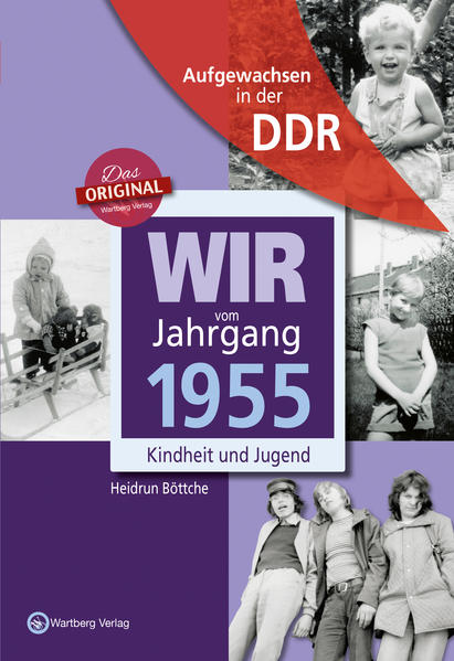 Aufgeregt und erwartungsvoll, so blickten wir damals in die Zukunft! Erinnern Sie sich mit uns an die ersten 18 Lebensjahre - an Ihre Kindheit und Jugend! Jahrgang 1955 - das war eine Generation, in deren Geburtsjahr Albert Einstein und James Dean starben, „Täve“ Schur erstmals die Friedensfahrt gewann und am 23. Dezember die erste Ausgabe des Mosaik erschien. Wir mussten selbst gestrickte Pullover tragen, waren stolz auf unser blaues Halstuch und schmachteten Frank Schöbel und Dean Reed an. Die Röcke gingen nicht mehr kürzer, die Hosen nicht mehr weiter - und so fuhren wir mit unserer heiß geliebten „Schwalbe“ umher. Und wir wollten nichts sehnlicher als endlich unabhängig und erwachsen zu werden.