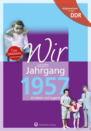 Aufgeregt und erwartungsvoll, so blickten wir damals in die Zukunft! Erinnern Sie sich mit uns an die ersten 18 Lebensjahre - an Ihre Kindheit und Jugend! Jahrgang 1957 - das war die Generation, deren Bewusstsein vom Mauerbau und dem Kalten Krieg geprägt wurde. Wir wuchsen auf mit Lederhosen und Bummi, Badusan und dem Sandmann, Mifa und Glockenjeans. In den 70er Jahren war die Legende von „Paul und Paula“ unser Kultfilm. Unsere Hosen wurden oben enger und unten immer weiter, die Haare länger und die Röcke kürzer. Mit 18 Jahren glaubten wir fest an eine gute Zukunft.