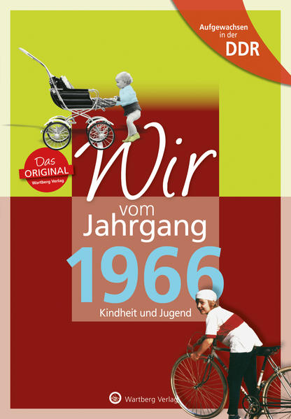 Aufgeregt und erwartungsvoll, so blickten wir damals in die Zukunft! Erinnern Sie sich mit uns an die ersten 18 Lebensjahre - an Ihre Kindheit und Jugend. Jahrgang 1966 - geboren in der DDR erlebten wir eine gut behütete Kindheit und eine bewegte Jugend vor der Wende. Im Kinderwagen dufteten wir nach Elasan- und Penatencreme. Als Kindergartenkinder liebten wir Pittiplatsch, badeten mit Badusan und schleckten Moskauer Eis. In der Schule trugen wir rote und blaue Halstücher, zu Hause dagegen schauten wir Westfernsehen und blätterten in verbotenen Comics. Nach der Jugendweihe düsten wir mit Mopeds zur Disko aufs Land und nach der Schulzeit probten wir den Aufstand gegen den Staat.