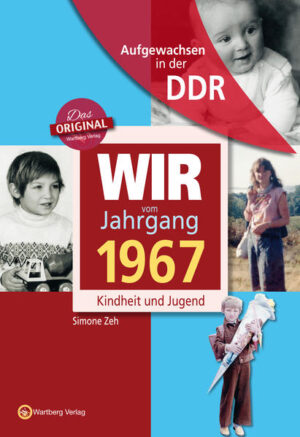 Aufgeregt und erwartungsvoll, so blickten wir damals in die Zukunft! Erinnern Sie sich mit uns an die ersten 18 Lebensjahre - an Ihre Kindheit und Jugend! Jahrgang 1967 - das war die Generation, die noch draußen Völkerball und Fangen spielte. Zwischen Staatsbürgerkunde und Russisch, Minirock und Jeans aus dem Westen verging unsere Schulzeit. Wir lernten, dass man nicht alles sagen durfte und tanzten zur Neuen Deutschen Welle. Als Jugendliche waren fetzig und urst unsere Lieblingsworte. Wir lasen nl und reisten nach Budapest. Und es gab ein Zusammengehörigkeitsgefühl, das keine Worte brauchte. Schließlich saßen wir im selben Boot.