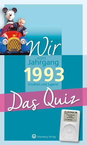 Spiel, Spaß und Wissenswertes - nicht nur für Jubilare! Ein pfiffiges Geburtstagsgeschenk zum runden Geburtstag und die perfekte Ergänzung zum passenden Jahrgangsband! Jahrgang 1993 - wir sind in einer spannenden Zeit aufgewachsen. Gleichwohl sind viele Menschen, Dinge und Ereignisse, die in jenen Tagen die Welt bewegten, fast in Vergessenheit geraten. Denn wer erinnert sich, wann ebay gegründet wurde und was es mit dem Elch-Test auf sich hatte? Wer weiß noch, wann die fünfstelligen Postleitzahlen eingeführt wurden und wer Deutschland 1996 zum EM-Titel schoss? Unternehmen Sie anhand von 80 Quiz-Fragen (und Antworten) aus den Bereichen Alltag, Politik, Sport, Kultur und Wissenschaft eine unterhaltsame Zeitreise in Ihre Kindheit und Jugend.