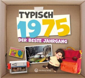 Typisch 1975 – Der beste Jahrgang Das perfekte Geschenk und persönliche Mitbringsel zum runden Geburtstag! Mit diesem wunderschön gestalteten Geschenkbuch entführen wir Sie zurück in Ihre Kindheit und Jugend. Viele zeittypische Bilder mit Schmunzelfaktor sorgen garantiert für Aha-Erlebnisse. Kurzweilige Texte zu Themen wie Spiele und Geschichten, Schule und Freizeit, Film und Fernsehen, Mode und Musik, Technik und Mobilität wecken jede Menge schöner Erinnerungen an die bunteste und prägendste Zeit im Leben. Öffne die Schatzkiste der Erinnerungen und tauche ein in die aufregende Zeit deiner Kindheit und Jugend! ➢ Ein originelles Geschenkbuch zum Geburtstag für Frauen und Männer ➢ Viele emotionale Fotos und Abbildungen aus der Zeit ➢ Spannende Infos zu Sport, Mode, Kino, Kultur, Technik … ➢ Modern gestaltetes Geschenkbuch mit 48 Seiten, Festeinband (Maße: 16,5 x 15 cm)