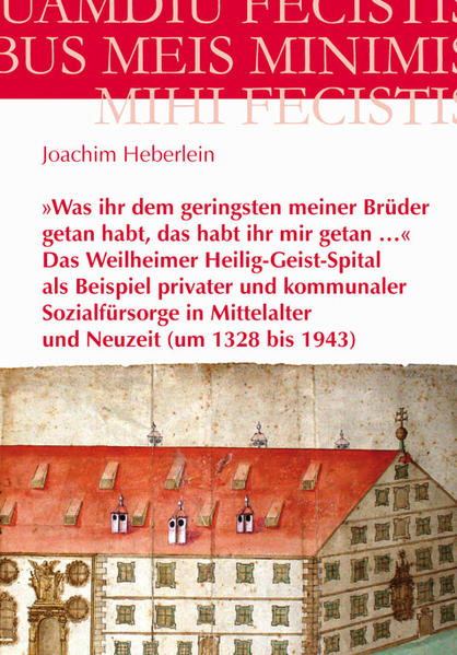 Knapp 620 Jahre erfolgreiche Sozialgeschichte-mit diesen doch recht dürren Worten lässt sich das Wirken der Heilig-Geist-Spital-Stiftung Weilheim wohl am besten umreißen. Die großzügige Dotation eines Einzelnen-des Münchner Patriziers Ludwig Pütrich des Älteren-legte um das Jahr 1328 den Grundstein für das Heilig-Geist-Spital und somit zu einer zunächst privaten Sozialfürsorge. In einer Gesellschaft, in der das soziale Netz äußerst weitmaschig war, erhielt diese Stiftung eine besondere Bedeutung-Arme und Alte, jene Randpersonen der mittelalterlichen städtischen Gesellschaft-bekamen eine neue Perspektive, eine Hoffnung auf menschenwürdiges Leben. Auch wenn die Stiftung 1405 in städtische Verwaltung überging und sich somit von einer privaten zu einer kommunalen Einrichtung wandelte, blieb der Stifterwille doch fortbestehen. Die einmal begonnene Sozialfürsorge, nun auch ausgedehnt auf andere Bereiche, die unter die städtischen Aufgaben fielen, wurde erfolgreich weitergeführt. Der Aufruf Jesu, sich seines Nächsten anzunehmen und ihn in seiner Not zu unterstützen, wurde hier zur Tat. Wenn auch im Laufe der Jahrhunderte dieser Aufruf immer wieder durch das Profitstreben der Verantwortlichen verdunkelt wurde, erfüllte die Heilig-Geist-Spital-Stiftung, die größte und wirkmächtigste Sozialstiftung der kleinen Stadt, unvermindert ihren Auftrag. 1943 bannte eine Unterschrift zur Auflösung die Gefahr, dass die Stiftung durch eine nationalsozialistische Organisation übernommen wurde. Damit endete nach über einem halben Jahrtausend die Geschichte des Heilig-Geist-Spitals, das seither als Städtisches Bürgerheim Weilheim fortlebt.