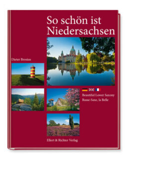 Niedersachsen fasziniert Dieter Brosius – „So schön ist Niedersachsen“ Das zweitgrößte deutsche Bundesland hat zahlreiche landschaftliche Attraktionen zu bieten. Neben Meer und Küste gibt es sanfte Flüsse und sagenumwobene Mittelgebirge, platte Marschlande und feuchte Moore. Es sind atemberaubende Bilder entstanden, die Lust auf Niedersachsen, seine unterschiedlichen Regionen, seine landschaftlichen Schönheiten und Kulturdenkmale machen. Die Besonderheiten dieses Bundeslandes beschreibt kenntnisreich der niedersächsische Autor und ehemalige Leiter des Hauptstadtarchivs Hannover, Dr. Dieter Brosius.