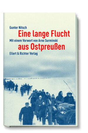 Gunter Nitsch erzählt die Geschichte seiner Familie, die im Februar 1945 über das zugefrorene Frische Haff vor der Roten Armee flieht. Doch anstatt in den Westen zu gelangen, fällt sie in Palmnicken an der Ostsee den Russen in die Hände. Bis dahin verbrachte Gunter Nitsch, damals sieben Jahre alt, eine unbeschwerte Kindheit auf dem Bauernhof seines Großvaters in Langendorf im Herzen Ost¬preußens. Dann aber bricht eine Hölle von Gewalt, Chaos und Hunger los. Die Helden der Erinnerung sind der Großvater und die Frauen der Familie. Von morgens bis abends schuften sie auf einer russischen Kolchose östlich von Königsberg. Zwischendurch und nachts organisieren sie das bisschen Essen, das das Überleben er¬möglicht. Die „lange Flucht“ dauert dreieinhalb Jahre, führt über die geteilte Stadt Berlin schließlich in ein Flüchtlings-lager in der Lüneburger Heide. Gunter Nitschs Geschichte liest sich wie ein Abenteuer¬roman, war aber traurige Realität. Der Ostpreußen-Experte Arno Surminski hat das Vorwort verfasst. Die Erzählungen Gunter Nitschs haben ihn zu seinem Roman Winter Fünfundvierzig oder Die Frauen von Palmnicken inspiriert.