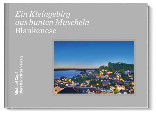 Berühmte Hamburger Dichter und Schriftsteller sehen Blankenese: Ein Ort, an dem sich die Häuschen wie bunte Muscheln an den Elbhang schmiegen, gesäumt von puppenhaften Gärten und verbunden durch labyrinthartige Gassen. So beschreibt Hans Leip sein Blankenese. Auf der anderen Seite: Wolfgang Borcherts Hymne an die Elbe, ein grauer, aber auch lebendiger Fluss, der Sehnsucht weckt. Michael Zapf hat Blankenese mit seinen Augen erkundet: das Treppenviertel mit etwa 5 000 Stufen, die Fachwerkhäuser und Villen, die Gärten und Parks, die Leuchttürme und der Blick über die Elbe ins Alte Land. Seine Fotografien ergänzen und bereichern literarische Texte und Gedichte, die von Blankeneses Geschichte als Fischerort und Hafen erzählen und auch die Besonderheiten dieses Kleinods an der Elbe hervorheben.