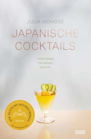 Ausgezeichnet mit dem Deutschen Kochbuchpreis 2022 in der Kategorie Getränke. Die Cocktailkultur Japans ist - ähnlich wie die Sushi-Zubereitung - einzigartig. Ausgeklügelt bis ins Detail, kunstfertig und minimalistisch. Die Zubereitung von Cocktails wie Sakura Collins oder Kyohō Sour erfolgt voller Hingabe, mit dem perfekten Equipment und hochwertigsten Zutaten. Eis wird nicht nur verwendet, um die Drinks zu kühlen und zu verdünnen, sondern spielt eine bedeutende ästhetische Rolle