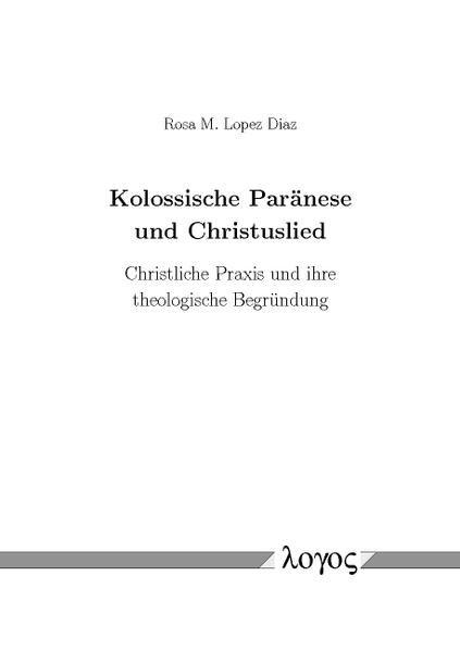 Diese Forschungsarbeit beschäftigt sich mit der Rezeption der protopaulinischen Ethik im Kolosserbrief. Vom Anfang des Briefes bis zu den Abschiedsgrüßen werden die Getauften ständig ermahnt, in einer bestimmten Weise zu handeln. Dabei wird in der Argumentation des Verfassers die christliche Praxis theologisch begründet. Ziel dieser Arbeit ist zu erweisen, in welchem Zusammenhang die Merkmale Christi, die im Christuslied (Kol 1,15-20) besungen werden, mit den konkreten Mahnungen des Briefkorpus stehen. Die Spanierin Rosa M. Lopez, 1965 geboren in Sindelfingen (Baden-Württemberg), studierte an der "Universitat de Barcelona" Philologie. Nach dem Theologiestudium an der Jesuitenuniversität Deusto in Bilbao promovierte sie 2013 an der Katholisch-Theologischen Fakultät der Universität Bonn im Fach Neues Testament. Seit August 2013 arbeitet sie als Religionslehrerin und in der Religionspädagogischen Fortbildung für das Bistum Speyer.