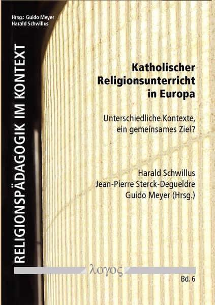 "Katholischer Religionsunterricht in Europa-Unterschiedliche Kontexte, ein gemeinsames Ziel?"-so der Titel einer internationalen Tagung, die am 22. und 23. Februar 2013 in Aachen stattfand. Die in diesem Band versammelten Beiträge dokumentieren den Blick der Tagung über den Tellerrand der eigenen religionspädagogischen Theoriebildung hinaus und zeigen die Theorie- und Praxisbedingungen des jeweiligen Religionsunterrichts in einigen europäischen Ländern. Anhand eines Vergleichs unterschiedlicher Länderkontexte soll das eigene alltäglich gewordene Wirkungs- und Forschungsfeld bewusster gemacht und reflektiert werden. Im Fokus der Aufmerksamkeit der beteiligten Autoren steht demzufolge das Verhältnis von religionspädagogischer Theoriebildung und unterrichtlicher Praxis. Vor diesem Hintergrund konturieren sie ausschnittsweise die Landkarte Europas aus dem Blick des Religionsunterrichts und seiner Didaktik.