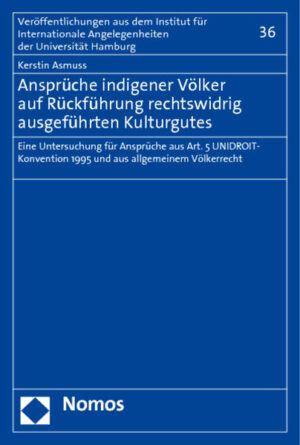 Ansprüche indigener Völker auf Rückführung rechtswidrig ausgeführten Kulturgutes | Bundesamt für magische Wesen