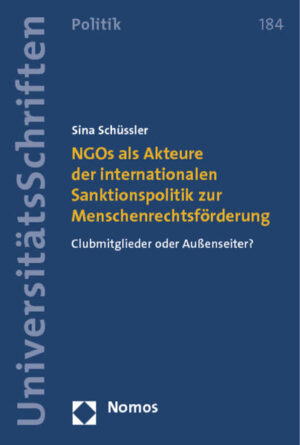 NGOs als Akteure der internationalen Sanktionspolitik zur Menschenrechtsförderung | Bundesamt für magische Wesen