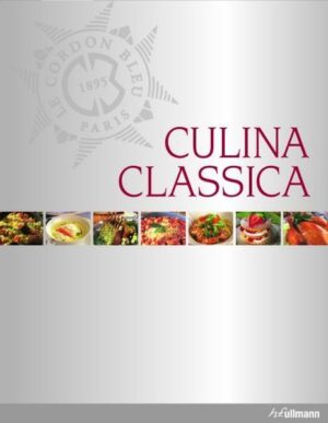 Culina Classica präsentiert eine Vielzahl von Rezepten der berühmten Gourmetschule „Le Cordon Bleu“. Ob Vorspeisen, Snacks, Gemüse, Pasta, Fleisch- und Fischgerichte oder Süßes, hier finden Sie über 300 Rezepte aus der klassischen Küche, mit denen Sie köstliche Gerichte auf den Tisch zaubern können. Die einzelnen Arbeitsschritte werden ausführlich beschrieben und sind leicht nachvollziehbar. Die Cordon-Bleu-Gerichte gelingen garantiert und machen Spaß – ob Hobbykoch oder Profi!