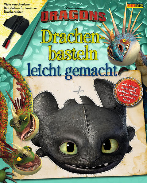 Wer träumt wohl nicht davon, einen eigenen Drachen zu haben? Mit diesem Buch kann dein Traum wahr werden, denn es enthält jede Menge Ideen, wie du dir deinen Lieblingsdrachen selber basteln kannst. Ob als Papierflieger, aus Pappmaschee oder kuschlig aus Wolle – hier ist viel Raum, um dich kreativ auszutoben. Und wenn du mal eine Bastelpause brauchst, warten viele knifflige Rätsel und spannende Spiele auf dich. Also ran an die Bastelsachen!