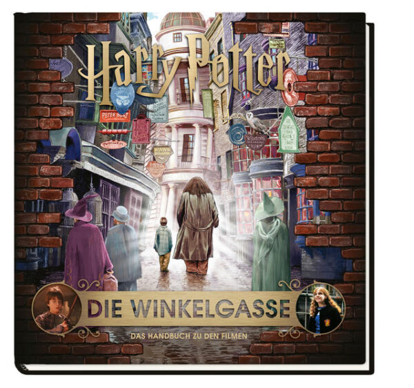 DIE WINKELGASSE zählt zweifelsohne zu den aufregendsten Orten der Harry Potter - Filme. Hier, im Herzen Londons, wo Harry und die Zuschauer zum ersten Mal Bekanntschaft mit der Zauberwelt machen, gibt es alles, was das Zaubererherz begehrt: Zauberstäbe, Quidditch- Besen, Zaubertränke, Kessel, Süßigkeiten, Scherzartikel, aber auch Schulbedarf wie Schreibfedern, Bücher oder Uniformen. Dieses Handbuch entführt den Leser auf eine interaktive Reise durch die Winkelgasse. Ob Ollivanders Zauberstabladen, Weasleys Zauberhafte Zauberscherze oder die Zaubererbank Gringotts - hier finden sich detaillierte Beschreibungen und Konzeptentwürfe der geheimnisvollen Ladengeschäfte. Darüber hinaus gewähren Hinter- den- Kulissen- Fotos und spannende Geschichten der Darsteller und Filmemacher noch nie da gewesene Einblicke in den faszinierenden Zauberort. Mit jeder Menge Bonusmaterial inklusive einer Karte der Winkelgasse, Stickern und Harrys Schulartikel- Liste für Hogwarts ist diese einzigartige Sammler- Edition ein Highlight für jeden Fan