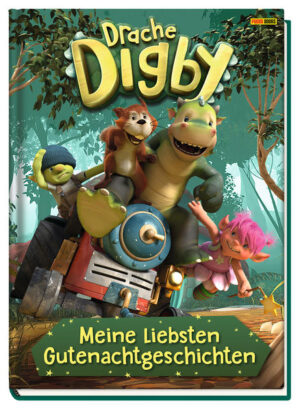 Der kleine Drache Digby lebt mit seinen Freunden - Fee Fizzy, Eichhörnchen Chips und Kobold Grummel - in den märchenhaften Apfelsternwäldern. Langweilig wird es den vieren nie. Jeden Tag erkunden sie neugierig die Welt und bestehen dabei aufregende Abenteuer. Und gerät einer mal in Schwierigkeiten, halten die Freunde fest zusammen und unterstützen sich gegenseitig. Fizzy ist dabei besonders einfallsreich und hat immer eine Idee, wie sie mit ihrer Zauberkraft helfen kann. Nur zu dumm, dass sie ihre Zaubersprüche häufig durcheinanderbringt und die Freunde so die unglaublichsten Geschichten erleben … Fantasievolle Gutenachtgeschichten, die zum Träumen einladen!