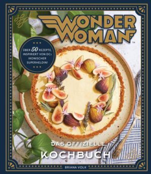 EIN KULINARISCHER TRIBUT AN DCs SUPERHELDIN - ÜBER 50 VEGETARISCHE REZEPTE, INSPIRIERT VON DER WELT VON WONDER WOMAN! Von kraftspendenden Gemüsespießen über extra fluffige Paradiesinsel-Pancakes bis hin zur zauberhaft dekorierten samtroten Siegestorte präsentiert dieses liebevoll gestaltete offizielle Kochbuch die Welt von Wonder Woman in Form herzhafter Frühstücksspeisen, gesunder Hauptgänge und köstlicher Desserts für die ganze Familie. Mit Rezepten für jede Erfahrungsstufe, einem Glossar, das gebräuchliche Küchenbegriffe, -utensilien und -praktiken verständlich erklärt, sowie Menüvorschlägen für mehrere Wonder Woman-Themenpartys bietet dieses Buch alles, das man als Wonder Woman-Fan braucht, um zu kochen wie eine echte Amazone! Inkl. eines exklusiven Wonder Woman-Stempels (Schablone), perfekt geeignet zum Dekorieren von Keksen, Torten u. v. a.!