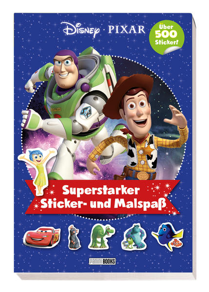 Disney PIXAR: Superstarker Sticker- und Malspaß | Bundesamt für magische Wesen