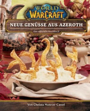 Genießt neue kulinarische Genüsse und Aromen aus Azeroth! Begleitet den bekannten Pandaren-Chefkoch Nomi in dieser Fortsetzung des Bestsellers World of Warcraft: Das offizielle Kochbuch auf seinen köstlichen Exkursionen durch die unterschiedlichsten Gefilde Azeroths, um Rezepte kennenzulernen, die erstmals in den Erweiterungen von Blizzards weltweit erfolgreichem Spielehit das Licht der Bildschirme erblickten! Als Pandaren-Junges folgte Nomi dem Ruf der Kochschulglocke und entdeckte mit ein bisschen Unterstützung seitens eines gewissen Abenteuers rasch sein großes kulinarisches Talent. Nachdem Nomi seine Jugend über vornehmlich nach originellen Möglichkeiten suchte, neue Varianten von Stark verbranntem Essen aufzutischen, hat er seine Fähigkeiten seitdem perfektioniert und kann es nun kaum erwarten, sein umfassendes Wissen weiterzugeben! Im Laufe der Jahre konnte er auf seinen Reisen kreuz und quer durch Pandaria, über die Verheerten Inseln und sogar durch die geheimnisvollen Schattenlande unzählige Speisen und Getränke sowie die verschiedensten Zubereitungstechniken kennenlernen. In diesem Kochbuch hat er nun seine besten Rezepte gesammelt und verrät euch alles, was ihr wissen müsst, um in seine Fußstapfen zu treten! Jedes Kapitel enthält leicht nachzuvollziehende Schritt-für-Schritt-Anleitungen und atmosphärische Fotos von Gerichten aus allen Winkeln Azeroths, darunter: - Barrakuda à la Mrglgagh - Lavaschuppenminestrone - Schluchtbachpudding - Fleischige Apfeltaschen - Kul Tiramisu - Mahs warmer Yakschwanzeintopf - Piña Trolada u. v. m. Über die Autorin CHELSEA MONROE-CASSEL ist die Autorin der Bestseller World of Warcraft: Das offizielle Kochbuch, Hearthstone: Die besten Gasthaus-Rezepte und Overwatch: Das offizielle Kochbuch. Genau wie die Literatur und die Fantasywelten, die sie so liebt, ist auch ihr eigenes Werk eine Verschmelzung von Fantasie und historischen Fakten. Sie besitzt ein Faible für Fremdsprachen, Schatzsuchen, Geschichte und alles, was mit Honig zu tun hat.