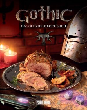 »Wenn man gut kochen kann, hat man viele Freunde hier!« Und Snaf der Koch muss es wissen! Denn nicht zuletzt dank seiner überragenden Küchenkünste gehört die Gothic-Reihe zu den erfolgreichsten deutschen Videospielen überhaupt. Was also läge näher, als Snaf auf seiner kulinarischen Reise durch das legendäre Königreich Myrtana zu begleiten, um die spannendsten Speisen und Gerichte auf den Teller zu bringen, die die örtliche Flora, Fauna und Monsterwelt so zu bieten haben? Vom Alten Lager über die wuselige Wildnis der Insel Khorinis bis in die tiefsten Stollen des Minentals: Auf diesen Seiten präsentiert Snaf euch sechzig einzigartige Köstlichkeiten aus den verschiedensten Winkeln der Gothic-Welt! Ganz gleich, ob Klassiker wie Fleischwanzenragout, Stollengrollen, Stewarker Schmortopf und eingelegtes Feuerkraut oder brandneue Kreationen wie Trollsülze, gefüllte Scavenger-Eier, Beißer-Rippchen und Blutfliegensüppchen,− hier kommt jeder auf seine Kosten, egal, mit welchem Kochskill! Aber sagt nicht, man hätte euch nicht gewarnt! Von SPIEGEL-Bestsellerautor Tom Grimm, Gewinner des Gourmand - World Cookbook Awards!