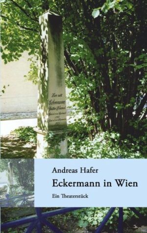 Ein Theaterstück zum 150. Todesjahr von Johann Peter Eckermann (1792 - 1854), Helfer Goethes und Verfasser der "Gespräche mit Goethe in den letzten Jahren seines Lebens". Eckermann, jedenfalls als Name, ist undenkbar ohne Goethe: Goethes Eckermann eben. Und so hat der Begriff "Eckermann" fast archetypische Züge angenommen. Und der wirkliche, lebendige Eckermann? Das Theaterstück spielt im Jahre 1842: Eckermann, allein geblieben, immer noch in Gedanken und Arbeiten um Goethe kreisend, von Armut, Erfolglosigkeit und Selbstzweifel tief gebeugt, träumt. Wovon könnte er träumen? Vielleicht von Befreiung, von Entstrickung aus der Beziehung zu Goethe, zu Weimar. In dem Theaterstück wird mit diesem Traummodell experimentiert. Wie hätte es aussehen können, wenn Eckermann diesen Schritt gewagt hätte? Wohin könnte so ein Fluchtversuch geführt haben? Im Stück führt die Flucht bis Wien, zu seiner ehemals geliebten Freundin aus Weimarer Zeiten. Aber kann so Befreiung gelingen? Das Theaterstück versucht jedenfalls auf diese Weise ein wenig die eigenartige Gestalt Eckermann zu enträtseln.