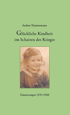 Ursprünglich als Kindheitserinnerungen für die Nachkommen gedacht, ist ein Zeitdokument entstanden: Glück mit Schatten in der Heimat Norddeutschland. "Sie ist nicht nur ein Ort", sagt die Verfasserin Andrea Timmermann, "oder eine Landschaft, sondern Heimat setzt sich außerdem aus vielen kleinen und großen Begebenheiten im Leben, meistens in der Kindheit, zusammen. Es ist das Gefühl der Zugehörigkeit zu den Erlebnissen, der Zeit und dem Ort, wo sie stattfanden."