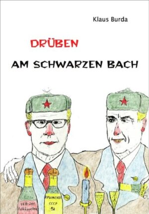 Die Zeichnungen und Schriften lagen um die 20 Jahre in meiner Schublade. Sie entstanden als Dahingekritzel immer nach meinen DDR-Besuchen, und ich möchte heute meine eigenartige Stilrichtung "Kritzelismuß" nennen. Wobei die Betonung absichtlich auf dem guten alten "ß" liegt. Die Bilder sind farblos gehalten, wie die DDR an und für sich auch war, nur die Bonzen (wie man auf Bild 19 erkennen kann) lebten in einer bunteren Welt, so wie überall auch. Aber die Natur malt trotzdem für alle gleich schön, denn nur für sie sind wir wirklich irgendwann alle gleich. Die Abzeichen, die die Figuren tragen, wurden zum besseren Verständnis nicht wahrheitsgetreu nachgebildet. Das gekästelte Papier, das ich ab und zu verwendet habe, soll den "Eisernen Vorhang" bildlich darstellen. Namensgebungen sind nicht immer korrekt, sondern geben absichtlich die regimeübliche Wortschöpfung wieder, um jede Zeichnung sogleich dieser Žra zuordnen zu können. Die Redensarten sind ein sächsisches Kauderwelsch mit klartextlichem Anhang. Modell gestanden hat das Leben, meine Studien waren der Augenblick, und meine "Werke" nur die Eingebung einer blitzhaften Phantasterei. Was damals ein winziges Wermutströpfchen in einer undurchsichtigen politischen Suppe gewesen wäre, ist heute nur noch Wehmut und Weh oder wenn man will, auch ein bißchen heiterer Rückblick. Eine stumpfsinnige Vergeßlichkeit schleicht sich nun durch die, wie allerorts blühenden, vom Straßenbau zerfurchten, Strommühlenlandschaften. Nichts ist mehr aktuell