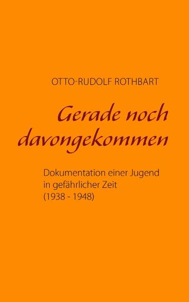 Der Autor bietet nicht Erinnerungen (einmal mehr) an eine trotz allem als selig empfundene Jugend in einer totalitären und (wie man heute weiß) abgründig-gefährlichen Zeit. Er schildert vielmehr in Form einer Dokumentation eine vermutlich gar nicht untypisch-unpolitische Entwicklung, den Entwicklungshintergrund, die Entwicklungsmöglichkeiten und -gefährdungen, selbst in z.T. bewußter Abgrenzung von der gängigen, oft verzeichnenden Darstellung von Historikern und sogenannten Zeitzeugen (die manchmal nur berichten, was sie nachträglich erkannt oder gehört haben). Gefährdungen meint keineswegs nur die äußeren Gefahren (durch Krieg, Flucht über die Ostsee u.a.), sondern gerade auch die ideologischen Verführungen der herrschenden Politkaste. Erstmals überhaupt wird hier zudem aus deutscher Sicht auch der Versuch gewagt, den jahrelangen Aufenthalt von Abertausenden deutscher Flüchtlinge in Dänemark umfassender zu beschreiben, die Wiedereingliederung von Davongekommenen in eine zwar deutsche, dennoch zunächst (selbst sprachlich) fremde Welt (Französische Besatzungszone) aus rein menschlicher Perspektive zu erinnern.