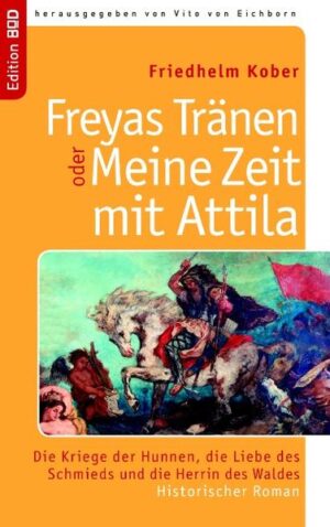 Nach langer Irrfahrt gelangt der Sachse Xenos zu den Hunnen, wo er in die germanische Leibgarde des Weltherrschers Attila aufgenommen wird. In der Folge kämpft er in der grauenhaften Massenschlacht von Catalaunum und zieht mit Attilas mordenden Horden bis vor Rom, wo er die entscheidende Wende in der Verhandlung mit Papst Leo herbeiführt. Ein mitreißender historischer Roman um Liebe und Schicksal, Mord und Krieg, um Irrwege und Fehler, Treue und Verrat. Und immer wenn ein Liebespaar auseinander gerissen wird, weint die germanische Liebesgöttin Freya bittere Tränen.