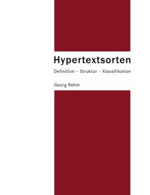 In der Textlinguistik unterscheidet man verschiedene Textsorten, beispielsweise Wetterbericht, Zeitungsartikel, Gedicht, Diplomarbeit, Strafzettel, Liebesbrief und Kochrezept. Textexemplare besitzen mehr oder weniger eindeutige Eigenschaften, die sie als Vertreter der jeweiligen Textsorte kennzeichnen. Neben derartigen traditionellen Textsorten existiert im Bereich der computervermittelten Kommunikation das World Wide Web, das auf dem Hypertext-Prinzip der Verknüpfung multimedialer Knoten mit Hyperlinks basiert. Das Buch geht der Frage nach, ob im World Wide Web unterschiedliche Hypertextsorten differenziert werden können und ob Hypertextsorten zur Realisierung neuartiger und gewinnbringender Verfahren für Suchmaschinen im Internet eingesetzt werden können. Neben umfassenden text- und computerlinguistischen Überblicksdarstellungen über die Gebiete Textsorten, Hypertext, Hypertextsorten und digitale Genres stellt das Buch ein Hypertextsortenmodell vor, das anhand verschiedener Analysen exemplifiziert und mit Hilfe einer Ontologie formalisiert wird. Abschließend wird die Problematik der maschinellen Identifizierung von Hypertextsorten thematisiert.