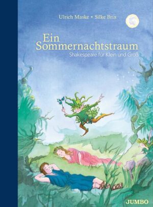 Mit einer Neuerzählung des Sommernachtstraums von Shakespeare entführen Ulrich Maske und Silke Brix in die zauberhafte Welt der Feen. Viele großflächige und fantasiereiche Illustrationen regen zum Träumen an, wenn der Hofnarr Puck das Verwirrspiel um die Liebe mithilfe eines Zaubers eröffnet. Nur der Feenkönig Oberon amüsiert sich über das Spiel und führt zu guter Letzt die wahren Liebespaare wieder zusammen. Format: 225 x 305 mm - 40 Seiten - gebunden - über 30 vierfarbige Illustrationen - Schmuckrücken