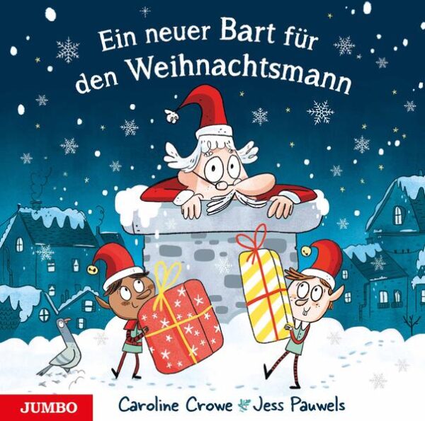 Ausgerechnet an Heiligabend rasiert der Weihnachtsmann aus Versehen seinen Bart ab! So kann er natürlich nicht losziehen, um Geschenke zu verteilen. Seine Weihnachtselfen haben jede Menge kreative Einfälle, um für Ersatz zu sorgen – sie versuchen es mit Bärten aus Seifenblasen, Sahne, Schnee und vielem anderen – doch leider funktioniert all das nicht besonders gut. Dann gibt es eben dieses Jahr keine Geschenke, denkt der Weihnachtsmann und will schon aufgeben, doch die kleine Elfe Lizzie hat die rettende Idee: Jedem Rentier schneidet sie ein kleines bisschen fluffiges weißes Fell ab und näht daraus einen neuen Bart. Weihnachten ist gerettet, die Rentiere bekommen weihnachtliche Hosen, damit sie auch mit etwas weniger Fell nicht frieren, und Lizzie wird zur leitenden Erfinder-Elfe ernannt.