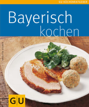 Kennen Sie Bayern? Lieben Sie die Bayerische Lebensart? Wenn ja, dann mögen Sie auch die Bayrische Küche in unserem Küchenratgeber mit ca. 50 Rezepten, in denen Tradition und Moderne eine enge Verbindung eingehen. Typisch bayerische Brotzeit-Schmankerl wie Obatzda, Suppenklassiker wie Fränkische Zwiebelsuppe, vom schön benannten Böfflamott und den Rahmschwammerln mit Semmelknödeln, von Bayrisch Creme und Auszognen - davon handelt die traditionelle bayerische Küche mit modernen Rezepten von heute: abgespeckt, entfettet und auf Linie gebracht und trotzdem bodenständig-deftig. Mit Kurzrezepten zum in Bayern allgegenwärtigen Thema Kochen mit Bier und einer geschickten Resteverwertung - das bayrische Resterlessen, ganz zum Schluss vom Buch. Neben Infos zu regionalen Produkten und Lebensmitteln und damit alle Nichtbayern sich gut in der bayerischen Küche und Gastronomie zurechtfinden, gibt es eine bayerische Warenkunde mit den typischen kulinarischen Besonderheiten und Ausdrücken.