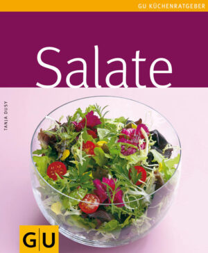 Ran an den Salat! Denn er ist nicht nur knackig und frisch, sondern auch so gesund und abwechslungsreich. Egal, ob davor, dazu, als Sattmacher, warm oder kalt mit Fleisch, Fisch und Käse! Nutzen Sie die Vielfalt, denn jede Jahreszeit hat ihre Lieblinge: von den grünen würzigen Wilden, versteckt in Frühlingssalaten mit Blüten, über die milden zarten Köpfe des Sommers, bis hin zu den herbstlich kräftigen kombiniert mit Pilzen und Kürbis. Vereint mit mediterranen und asiatischen Aromen sind sie einfach unschlagbar und auch die Lieblinge auf jedem Büfett. Außerdem lüften wir das Geheimnis des perfekten Dressings und informieren über alles, was den Salat fein macht.