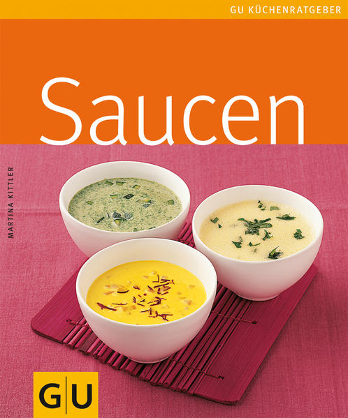 Nie wieder ohne! Was wären Spargel ohne Hollandaise, Nudeln ohne Tomatensauce und Cracker ohne leckeren Tunfischdip? Einfach unvorstellbar! Denn erst die passende Sauce macht's. Mit unserer besonderen Auswahl herzhafter und süßer Saucen essen Sie garantiert nie wieder trocken. Heiße Saucenklassiker, aufregend neue Varianten und coole Dips und Salsas geben erst den richtigen Pep. Und wozu Safranbéchamel, Apfel-Majoran-Sauce oder Möhren-Quark-Dip am besten passen, steht gleich bei jedem Rezept. Damit auch alles spielend leicht gelingt, gibt's jede Menge Tipps und Tricks für Sauce satt.