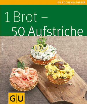 Auf die Brote - fertig - los! Stellen Sie sich vor: Ein frischgebackenes duftendes Brot: Allein bei dem Gedanken heißt es: nichts wie ran und unsere cremigen Brotaufstriche ausprobiert. Wie wär's zum Beispiel mit einer Apfelstrudelcreme, Cappuccino aufs Brot, dem Birnen-Estragon-Ziegenkäse oder einer Hähnchen-Artischocken-Creme? Vom fruchtig-süßen Aufstrich zum Frühstück, einem gemüsigen Schnittchen zwischendurch oder dem Schinken als Creme auf dem Abend-Brot - unsere bunt gemischten Brotaufstriche lassen keine Langeweile aufkommen. Und mit zwei Rezepten für selbstgemachte Brote werden die Aufstriche zu einem runden Genuss...