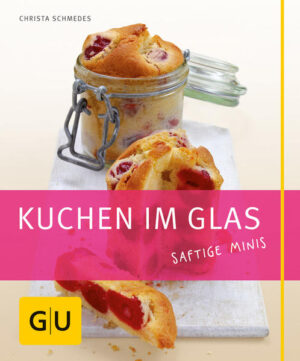 Lust auf süße Kleinigkeiten? Dann sind die Mini-Kuchen aus dem Glas genau das Richtige, ob zum Sofort-Vernaschen oder Später-Genießen. Hier werden kleine Kuchen aus aller Welt gebacken und Klassiker wie Neuentdeckungen ins Glas gepackt. Die Kuchenzwerge sind wunderbar schnell zubereitet und mindestens 4 Wochen haltbar. Gut verpackt sind sie ebenso ein witziges Mitbringsel wie jederzeit picknick- und partytauglich.