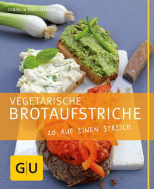 Die Deutschen sind Europameister im Brotessen - kein Wunder, dass ständig Bedarf nach neuen Aufstrich-Ideen besteht. Aus frischen und gesunden Zutaten sind sie Begleiter zu Frühstück, Brotzeit und Abendessen. Brandneue, vegetarische Ideen hat unsere Autorin hier versammelt: Von Frischkäse-Creme mit Chufas-Nüssli über Avocado-Acerola-Aufstrich bis Tomatenaufstrich "all'arrabbiata" und Asia-Ratatouille-Creme - 19 auf einen Streich!