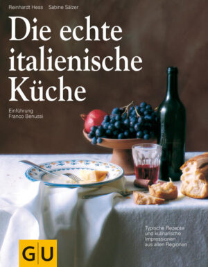 Für viele Liebhaber italienischer Küche gilt sie als das Italienkochbuch schlechthin: Die echte italienische Küche. Veröffentlicht 1990 und mehrfach ausgezeichnet, wurde der Longseller zu einem der erfolgreichsten Kochbücher der letzten Jahre. Mehr als eine Million Exemplare gingen bisher über den Ladentisch. Nun endlich ist der Klassiker mit den schönsten traditionellen Regionalrezepten auch wieder im GU Programm erhältlich - mit neuen Texten zu den Weinen der Regionen und Weinempfehlungen zu einzelnen Gerichten.