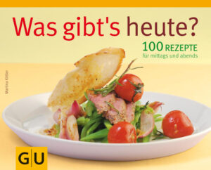 Wer jeden Tag kochen muss oder möchte hat es schwer: planen, einkaufen, kochen - planen, einkaufen, kochen. Und das Schwierigste daran: jeden Tag zu wissen: was soll ich kochen? Ob mittags oder abends: Inspiration ist gefragt, um im täglichen Kampf ums Essenranschaffen und Kochen zu bestehen. Praktikabilität ist notwendig, um im Hin- und Her zwischen Schule und Arbeitsstätte, Kinderhort und Supermarkt das gute Essen nicht aus den Augen zu verlieren. Deswegen: Ein Kochbuch für die alltägliche Praxis! Und damit es auch in jede Küche passt, kann man es auf wenig Platz einfach aufstellen. 100 ganz einfache Rezepten inspirieren Hausfrau- und -mann zum Kochen und führen die Familie zum gemeinsamen Essen zusammen. Sämtliche Rezepte sind für 4 Personen, nach Menuefolge gegliedert, schnell zuzubereiten (bis zu 45 Min.), abwechslungsreich, ausgewogen und jahreszeitlich ausgerichtet. Und natürlich: sie schmecken Kindern und liefern ihnen wertvolle, gesunde Vitalstoffe.