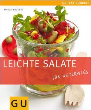 Diese Salate sind die ideale leichte Mahlzeit für Bürostuhlakrobaten und Hirnschwerstarbeiter, aber auch für jeden Figurbewussten oder Salatfan. Schnell und einfach vorzubereiten sind sie ideal zum Mitnehmen, für die Mittagspause im Büro, aber auch für ein Picknick im Grünen. Dazu einfach Salat und Dressing separat in Dosen packen, und wenn der Hunger kommt, schnell mischen und leicht genießen.