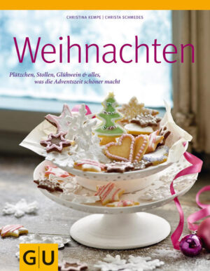 Endlich ist es wieder soweit: Weihnachten steht vor der Tür. Aber zum Glück bleibt ja noch die ganze Adventszeit, um sich einzustimmen... Mit den Kindern backen, basteln oder wohlig am warmen Ofen sitzen und Geschichten lauschen. Lange Spaziergänge, Schlittschuhlaufen oder Schneeballschlachten und danach heiße Schokolade oder kräftigen Punsch, einfach herrlich. Jetzt ist die Zeit, um sich und seine Lieben so richtig zu verwöhnen. Dafür gibt es jetzt die passenden Rezepte: Für jede Menge unterschiedliche Plätzchen, Stollen, weihnachtlichen Kuchen oder Torten. Oder Vorschläge für herzhafte Kleinigkeiten und Schmankerln wie Winterwaffeln oder Weihnachtsschmarren, wie man sie auch auf der Skihütte nicht besser bekommt. Bei den Vorschlägen für Geschenke aus der eigenen Küche, findet man sicher für alle lieben Freunde und Verwandte das Richtige. Und wenn man sich dann für eines der drei Weihnachtsmenüs entschieden hat, weiß man: Endlich, Weihnachten ist da.