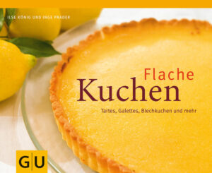 Flache Kuchen! Ein Titel, der neugierig macht. Und die Neugier wird belohnt: Sie finden in diesem Buch zarte Tartes mit Obst, Creme oder Schokolade, saftige Topfenkuchen, schnelle Rührkuchen mit feiner Würze, Blechkuchen für die große Runde mit Marillen, Heidelbeeren oder Kirschen und noch viel mehr. Bei vielen Kuchen ist der österreichische Ursprung erkennbar, andere sind französisch oder italienisch inspiriert. Zubereitet sind sie ganz schnell, denn die Backzeit ist kurz und sie sehen so schön aus, dass zeitaufwendige Deko überflüssig ist. Der schnellste, hauchdünne Apfelkuchen lässt sich noch zubereiten, wenn die Gäste schon am Tisch sitzen. Schon nach 15 Minuten kann er warm, mit zart schmelzendem Vanilleeis als Dessert serviert werden. Die österreichische Autorin Ilse König hat alle Kuchen mit ihrem kaffeehauserprobten, kritischen Freundeskreis getestet und natürlich nur die besten Rezepte in das Buch aufgenommen. Perfekte Kuchen für alle, die das Feine, Delikate lieben.