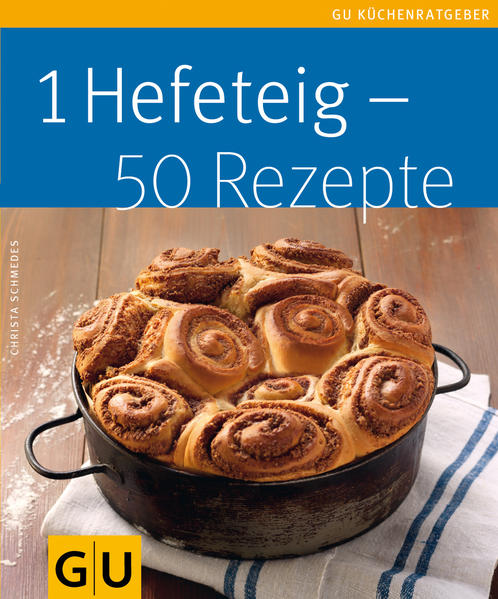 Ofenfrischer Streuselkuchen, wolkig-zarte Dampfnudeln oder aber knusprige Pizza - Hefeteig ist ein wahrer Alleskönner: Die besten Rezepte für süßes und herzhaftes Gebäck und süße Hauptgerichte. Hefe, das unbekannte Wesen: Sie blubbert, quillt und wallt und geht auf, und auf, und auf - aber nur wenn man sie gut behandelt. Wir zeigen, was frische, aber auch Trockenhefe mag und was nicht, wie sie idealerweise bei Wärme oder auch Kälte wunderbar aufgeht und wie ein Teig locker, luftig und flaumig wird. Mit dem Grundrezept für süßen und salzigen Hefeteig gelingen sicher alle 50 Rezepte für herrliche Blechkuchen mit und ohne Obst, die guten Wiener Mehlspeisen, Gugelhupf, Mohnstriezel, oder Krapfen ebenso leicht wie für Pizza, Baguette und Flammkuchen. Und wem der Teig für den nächsten Sonntagskuchen zu lange geht, der kann ihn nach Anleitung auch gut vorbereiten und einfrieren.