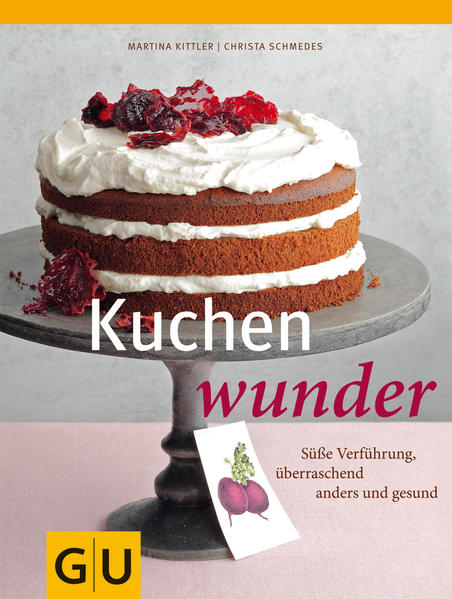 Kuchen ist der allerbeste Seelenstreichler, das steht außer Frage. Dass Kuchen nicht zu den besonders gesunden Genüssen zählt, leider ebenfalls. Doch es gibt Hoffnung: Kuchen kann fantastisch schmecken und dem Körper gut tun - mit besten Zutaten, weniger Zucker und Weißmehl sowie einer geheimen Zutat: Gemüse. Das sorgt statt Butter für saftigen Teig, Geschmack und Textur! Ob Vanille-Kürbis-Schnecken, Rote-Bete-Guglhupf oder Schokoladenkuchen mit geraspelten Pastinaken: Die Kuchen sehen fantastisch aus, schmecken noch besser und tun durch ihre guten, vollwertigen Inhaltsstoffe auch dem Körper gut. Darum darf jeder ein, zwei oder drei Stück mehr davon genießen. Darüber freut sich dann auch die Seele.