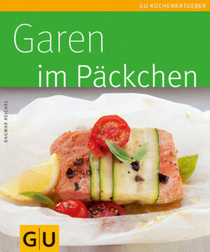 Ob im Alltag oder zu besonderen Anlässen, das Garen im Päckchen bereichert jeden kulinarischen Anlass. Eine schützende Hülle aus Papier, Folie, Bananenblatt, Bratschlauch, Meersalz oder Teig versiegelt die Zutaten. So können Fleisch, Fisch, Gemüse und Co. ihr volles Geschmackspotential entfalten und kommen dabei nahezu ohne Zugabe von Fett aus. Diese schonende Garmethode garantiert saftig zarte und vor allem wunderbar aromatische Ergebnisse. Damit sorgen die rund 50 kleinen raffinierten Aromapakete für Überraschung am Esstisch. Ob fruchtige Mozzarella-Säckchen, Minz-Doraden im Salzmantel, Gewürz-Hähnchen, Rote-Bete-Risotto oder Apfel-Ingwer-Crumble - der Päckchenvielfalt sind keine Grenzen gesetzt. Die richtige Falttechnik ist schnell gelernt und so lassen sich alle Gericht ganz einfach und entspannt vorbereiten. Bunte Päckchenmenüs und charmante Dekoideen begeistern auch Gäste.