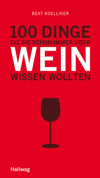 Haben Sie ganz alltägliche Fragen rund ums Thema Wein? Dann werden Sie auf der Suche nach Antworten garantiert fündig in '100 Dinge, die Sie schon immer über Wein wissen wollten'. Egal, ob Sie erfahren möchten, wo Sie am besten Ihren Wein kaufen oder lagern, worauf Sie bei Weingläsern achten sollten oder wie Sie einen Wein beschreiben können - unser Wein-Experte Beat Koelliker steht Ihnen fachkundig und kurzweilig Rede und Antwort. Hier bleibt keine Wein-Frage offen!