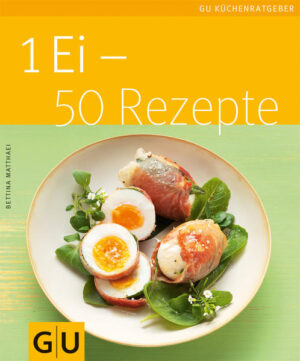 Braten, backen, kochen, frittieren, pochieren - kaum ein Lebensmittel ist so vielseitig wie das Ei. Es macht Saucen schön cremig, Kuchen wunderbar luftig und hält knusprige Frikadellen zusammen. Und mal ehrlich: Was wäre der sonntägliche Brunch ohne sämiges Rührei? Hier gibt es die unwiderstehlichsten Rezepte mit dem Allroundtalent Ei. Mal spielt es die Hauptrolle, mal bleibt es vornehm im Hintergrund: Bei klassischem Omelett oder luftigem Quark-Soufflee, leichter Vanillesauce oder herzhaftem Eiersalat wird jeder fündig. Und natürlich zeigt sich das Ei auch von ganz ungewöhnlichen Seiten, zum Beispiel in würziger Currysauce oder im knusprigen Schinkenmantel. So wird aus jedem Ei ein Überraschungsei!