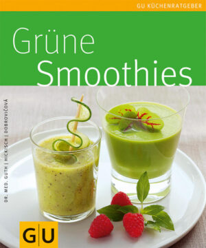 Grüne Smoothies, das sind die trendigen sanften Drinks aus dem Mixer, zubereitet aus frischem Obst und grünem Blattgemüse wie Wildkräutern, Salat, jungem Spinat, Karottengrün, Kohlrabiblättern u.v.m. sowie Wasser oder Saft. Die über 50 Rezepte, die nach Jahreszeiten gegliedert sind, bieten eine Vielzahl an Kombinationen - da ist für jeden Geschmack etwas dabei. Für Gesundheitsbewusste und Abnehmwillige können die Smoothies eine Mini-Mahlzeit darstellen, die für den schnellen Vitamin-Kick sorgt. Einfach alle Zutaten in den Standmixer, kurz durchmixen, fertig!