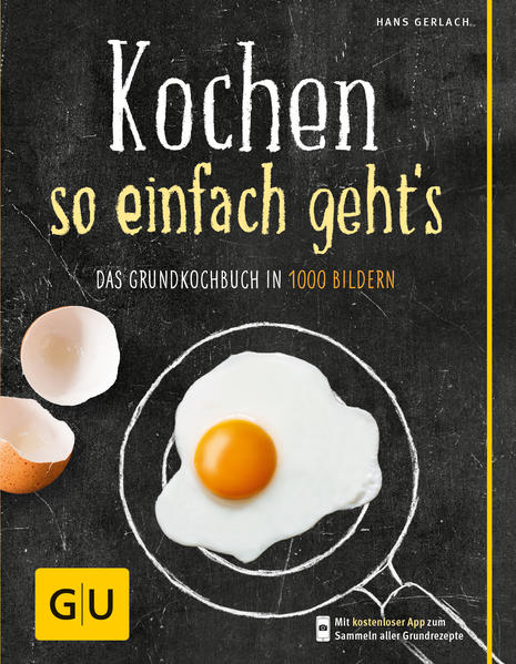 Kochen mit Bildern, Kochen nach Bildern: Wie das geht, zeigt dieses Buch. Die 70 wichtigsten Grundrezepte werden jeweils in einer ausführlichen Bildsequenz Schritt für Schritt dargestellt. Los geht's von den verwendeten Zutaten, gefolgt von ihrer Verarbeitung und detaillierten Zubereitung bis hin zum fertigen Gericht. Außerdem bieten kleine Leseinseln die wichtigsten Informationen zu Produkten, Zubereitungsschritten oder den Gerichten an sich. Aber damit nicht genug: Kann ich erst einmal eine kräftige Suppe kochen, das beste Schnitzel mit knuspriger Panade zubereiten oder eine himmlisch-schaumige Mousse kreieren, dann laden zahlreiche Variationen ein, das Grundrezept mit anderen Lebensmitteln und Aromen abzuwandeln, um immer wieder Abwechslung auf den Teller zu bringen. Kochen, so einfach geht's, lädt zum Blättern, Schmökern und Nachkochen ein und hält, was es verspricht: Viel Spaß und schnellen Erfolg in der Küche!